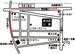 （地図）楢原・三國共同会計事務所
